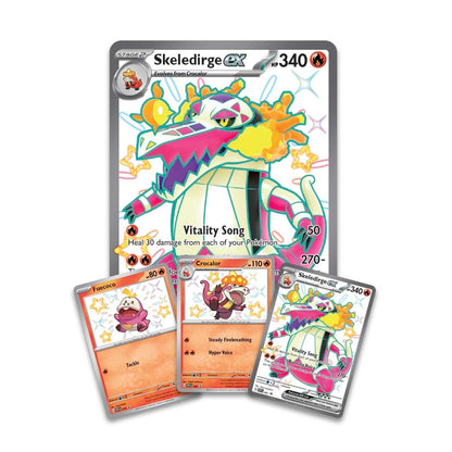 Pokémon TCG: Scarlet & Violet-Paldean Fates Skeledirge ex Premium Collection