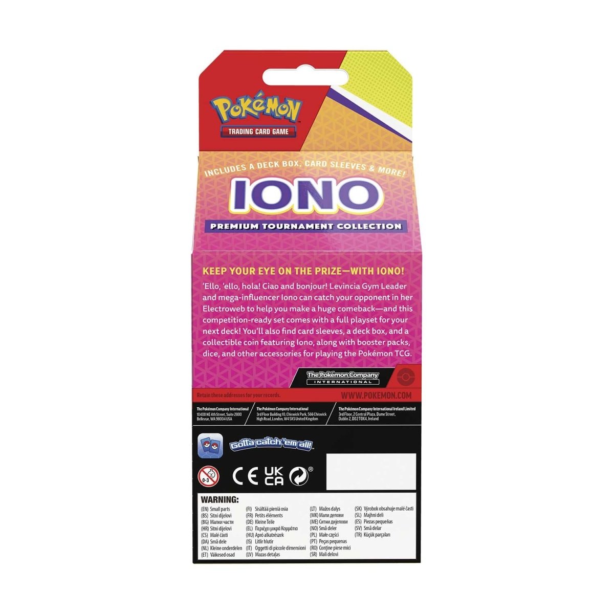 Pokémon TCG: Iono Premium Tournament Collection