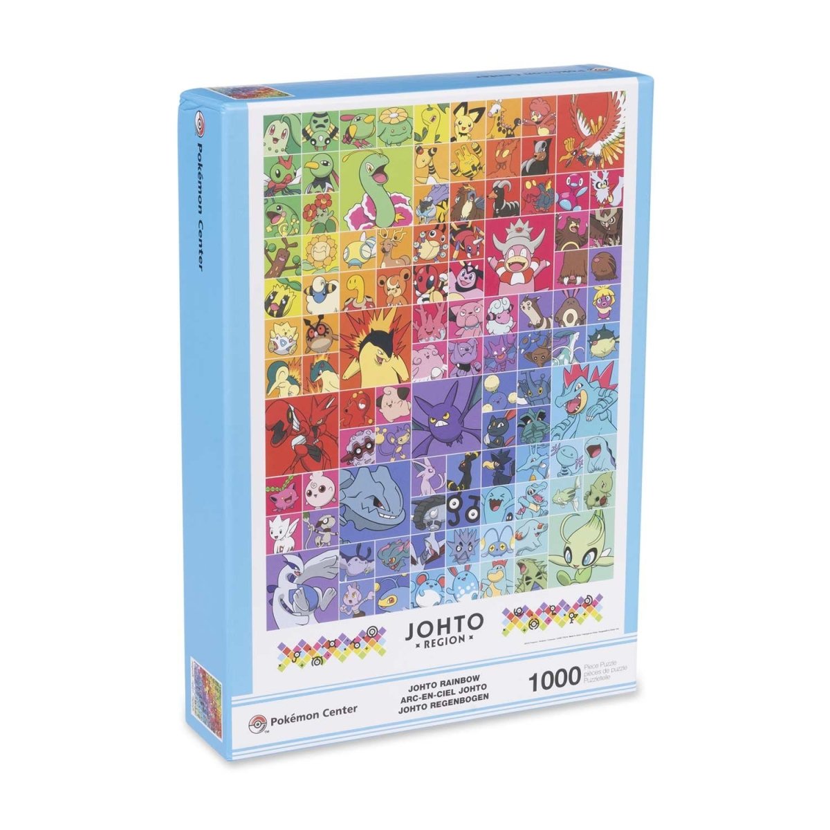 Pokémon Johto Rainbow Puzzle (1,000 Pieces)