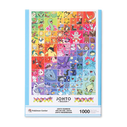 Pokémon Johto Rainbow Puzzle (1,000 Pieces)