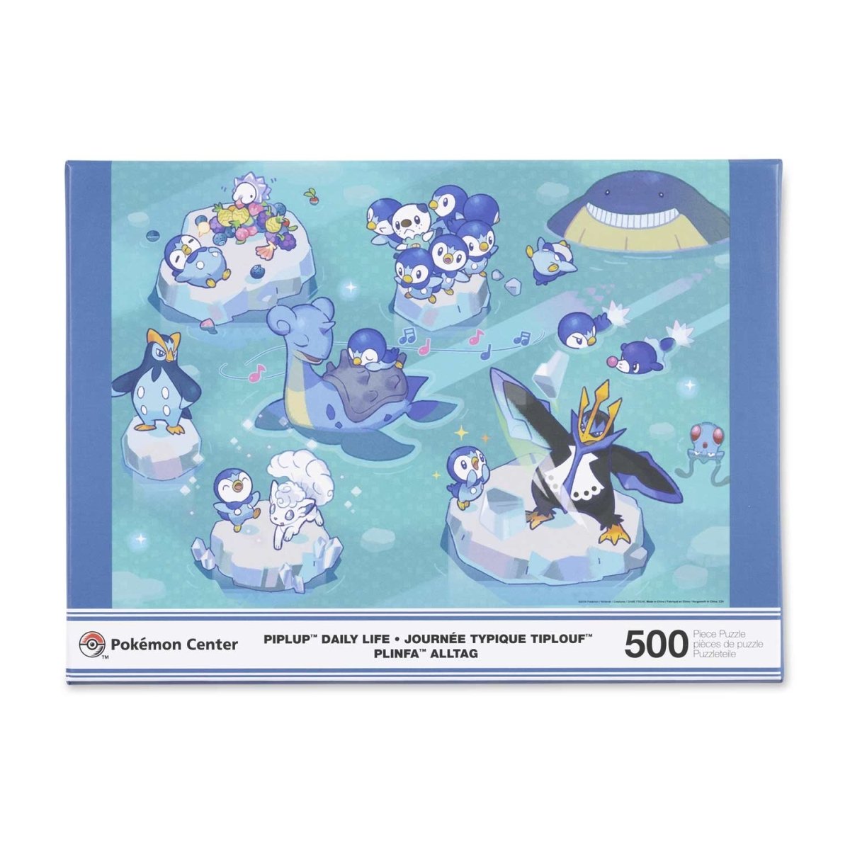 Pokémon Piplup Daily Life Puzzle (500 Pieces)