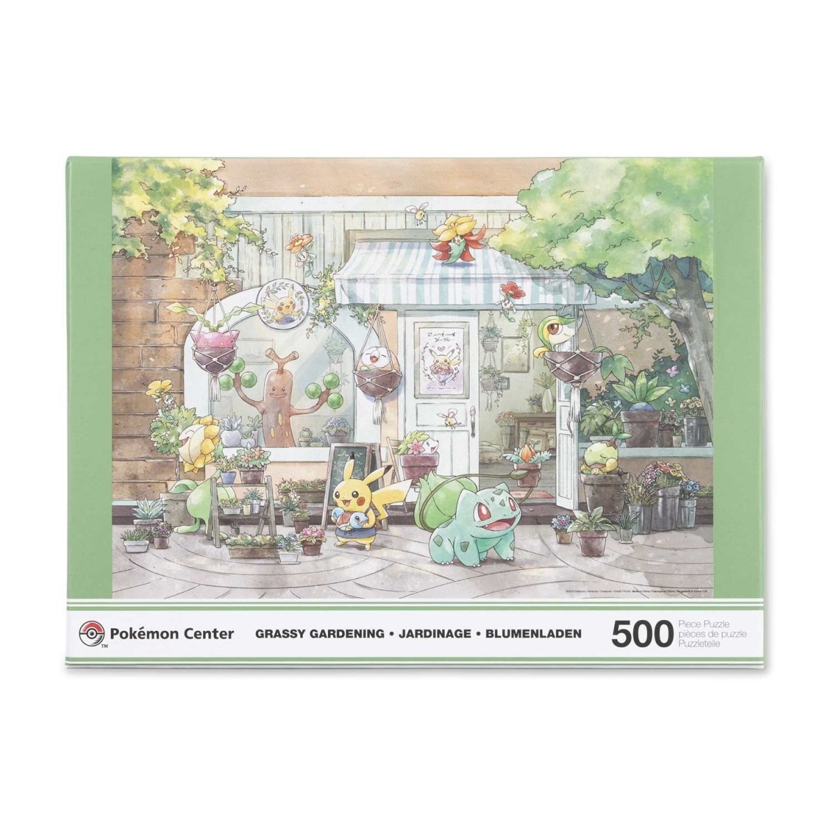 Pokémon Grassy Gardening Puzzle (500 Pieces)