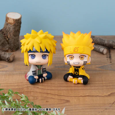 NARUTO Shippuden Lookup Naruto Uzumaki Six Paths Sage Mode & Minato Namikaze【with gift】 MEGAHOUSE