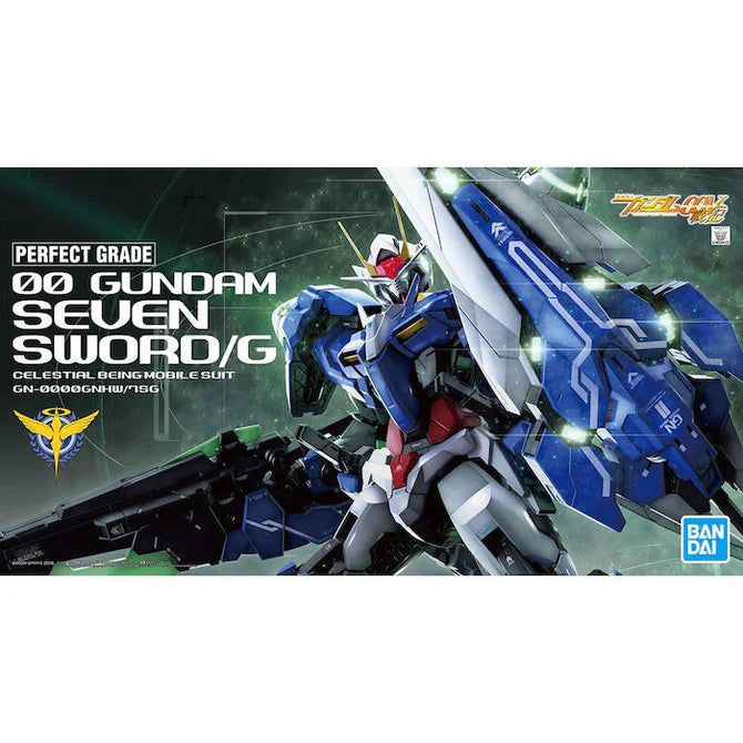 PG GN-0000GNHW/7SG 00 Gundam Seven Sword/G 1/60