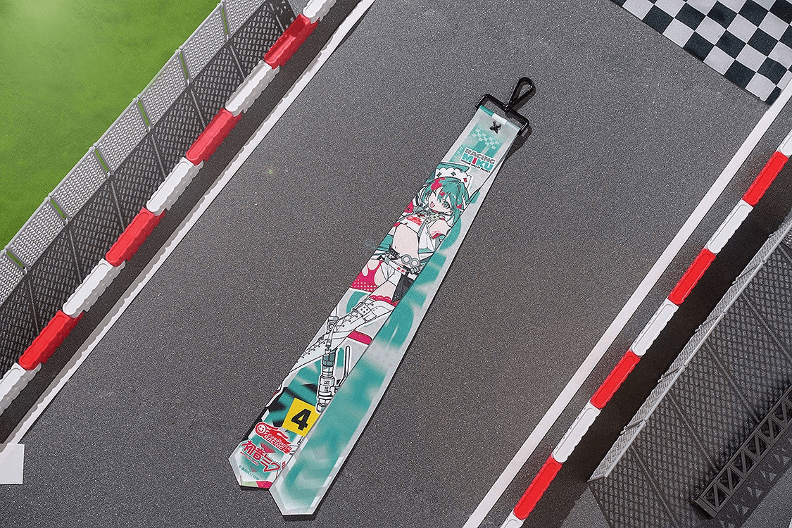 Hatsune Miku: Racing Ver. 2025 Collectible Ribbon Keychain GOOD SMILE COMPANY