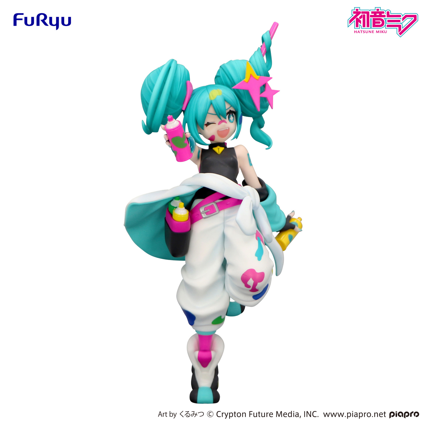 Hatsune Miku Trio-Try-iT Figure Paint Girl FuRyu