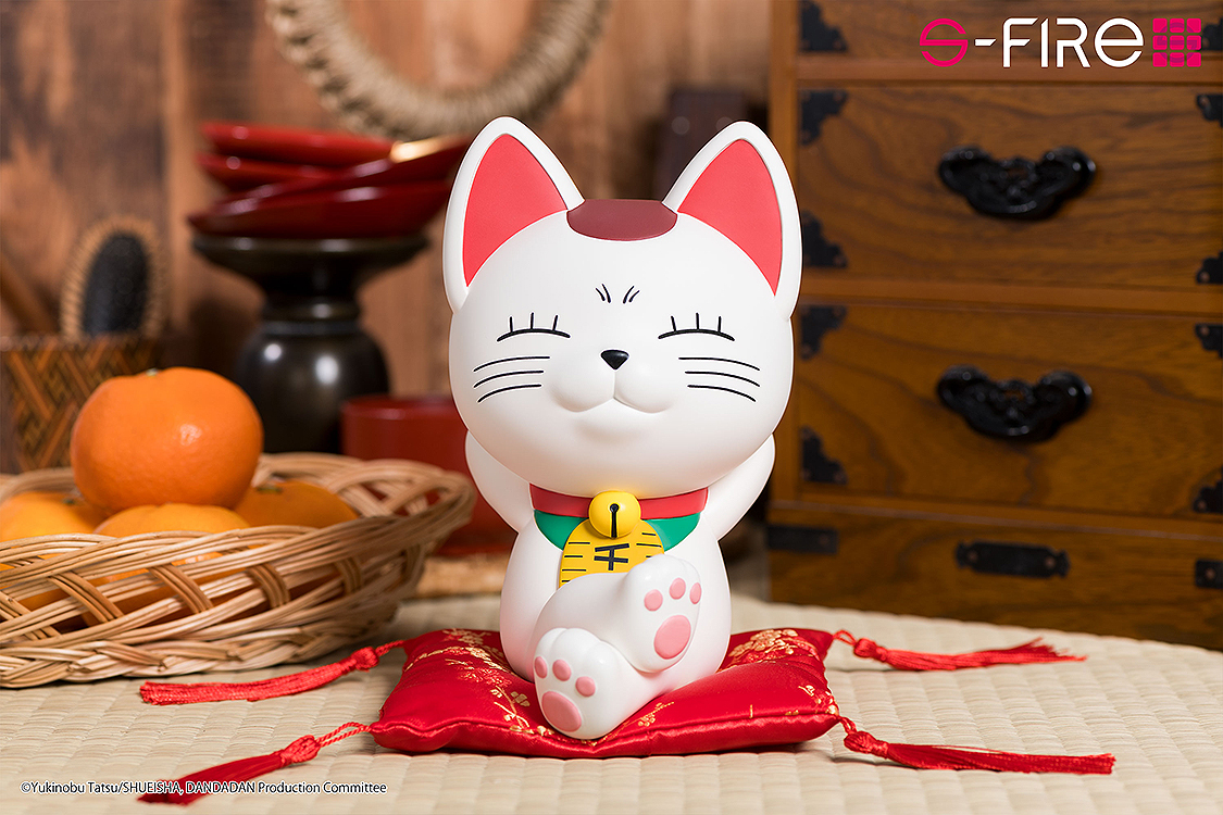 Dandadan DAN DA DAN PVC Piggy Bank Figure Turbo Granny (Beckoning cat)SEGA