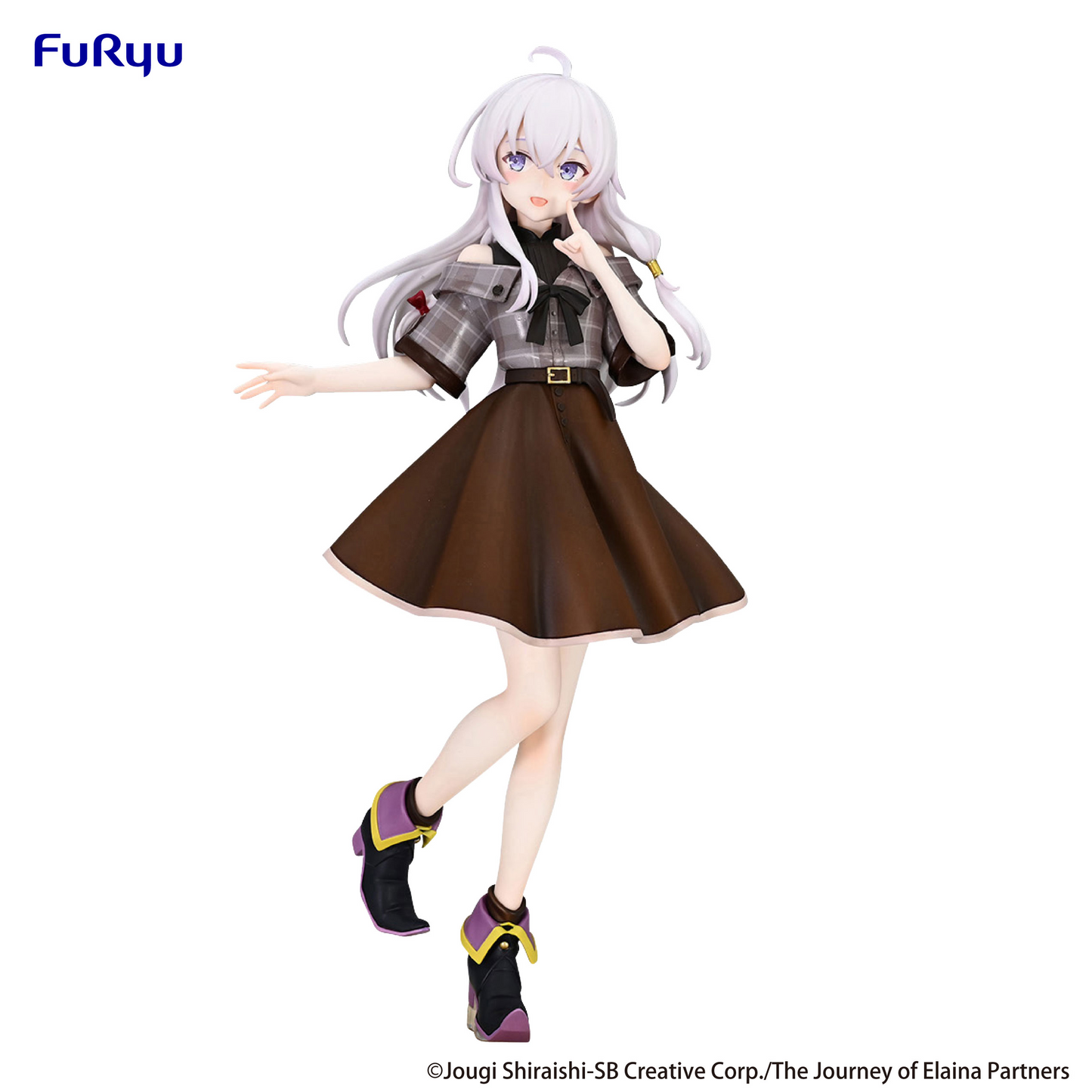 The Journey of Elaina Trio-Try-iT Figure Elaina Brown Outfit ver.FuRyu