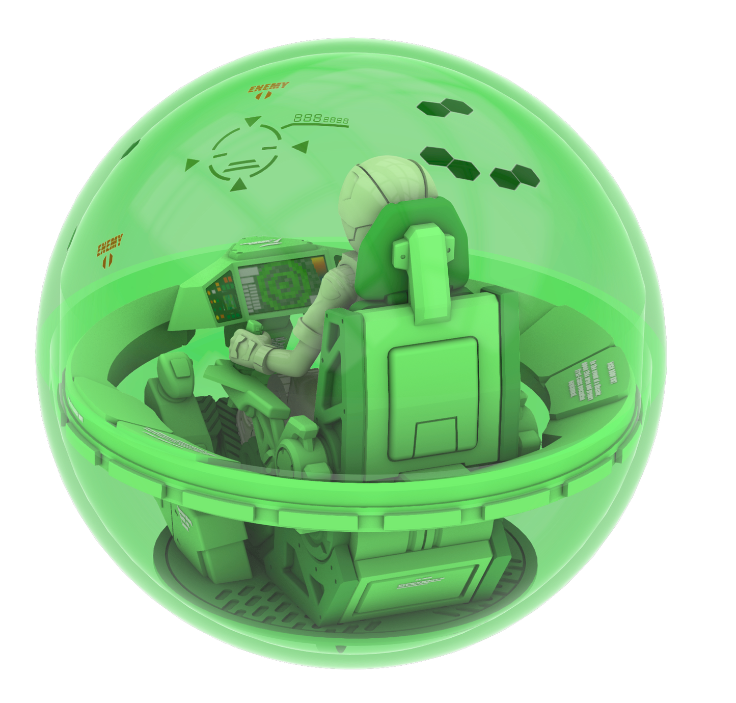 Capsule Cockpit Type FO-6532 BOX Deluxe Edition WONDER PON
