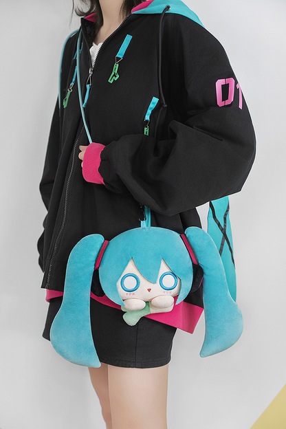 Hatsune Miku Fluffy Series Plushie Pouch Character Vocal Series 01: GOOD SMILE COMPANY