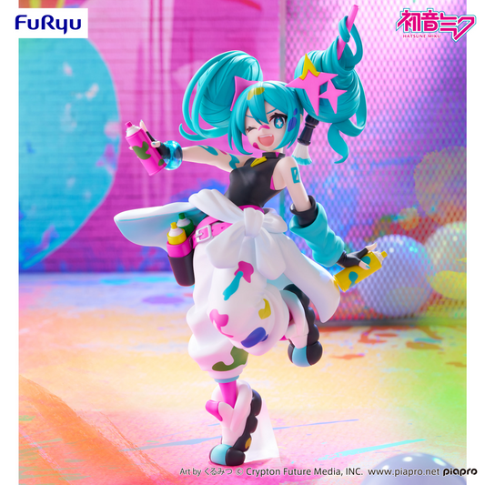 Hatsune Miku Trio-Try-iT Figure Paint Girl FuRyu