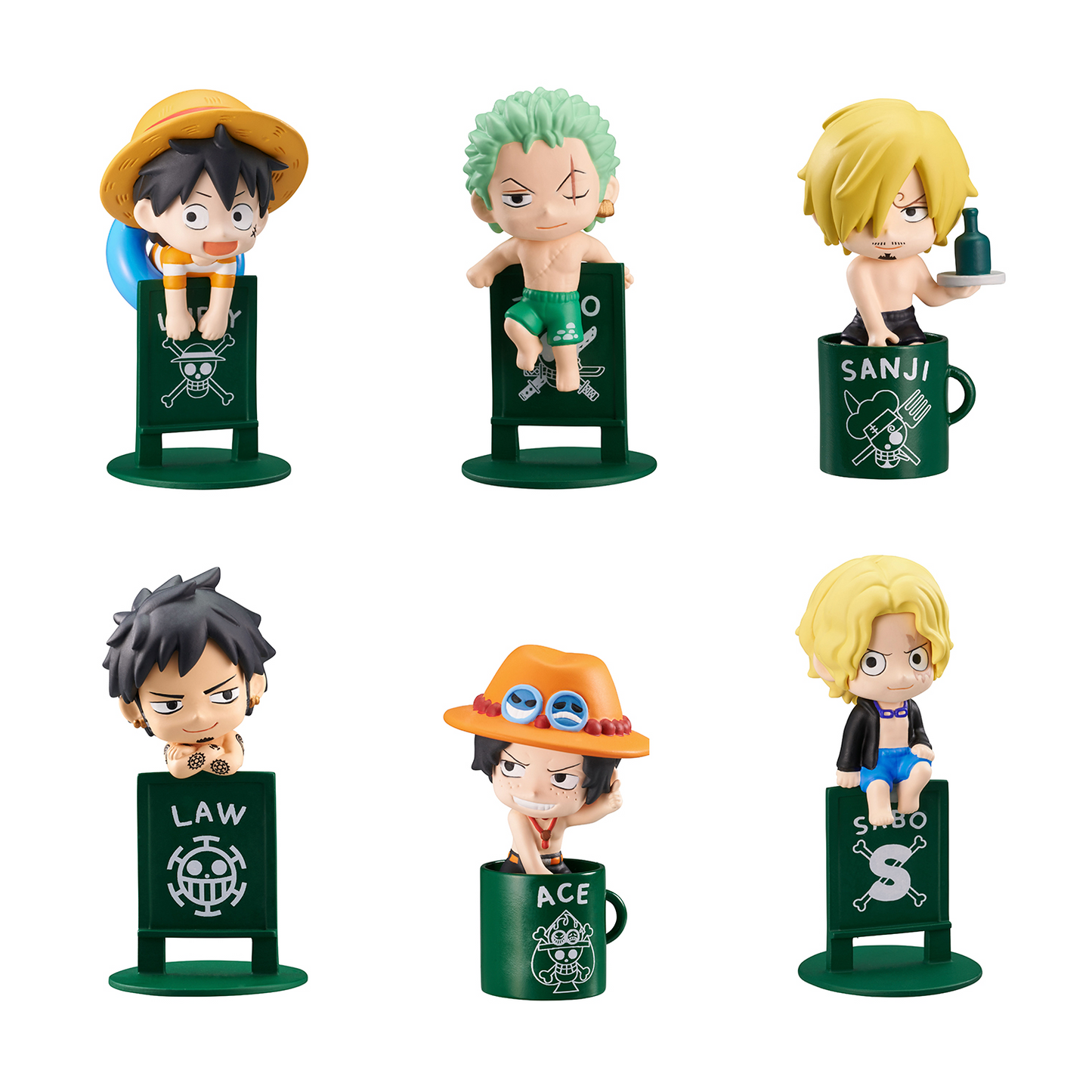 One Piece Ochatomo series Pirates Vacance MEGAHOUSE