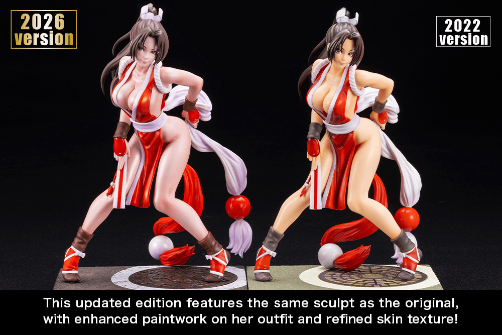 The King of Fighters SNK MAI SHIRANUI EX Bishoujo Statue KOTOBUKIYA