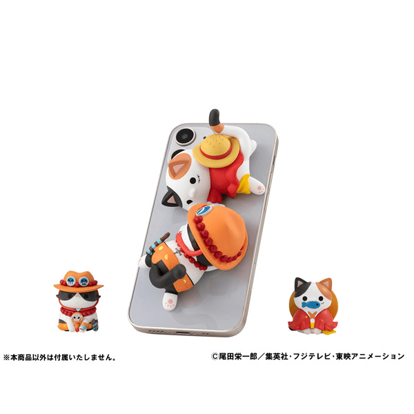 ONE PIECE Nyan Piece Nyan！MEGA CAT PROJECT Stickie！MEGAHOUSE