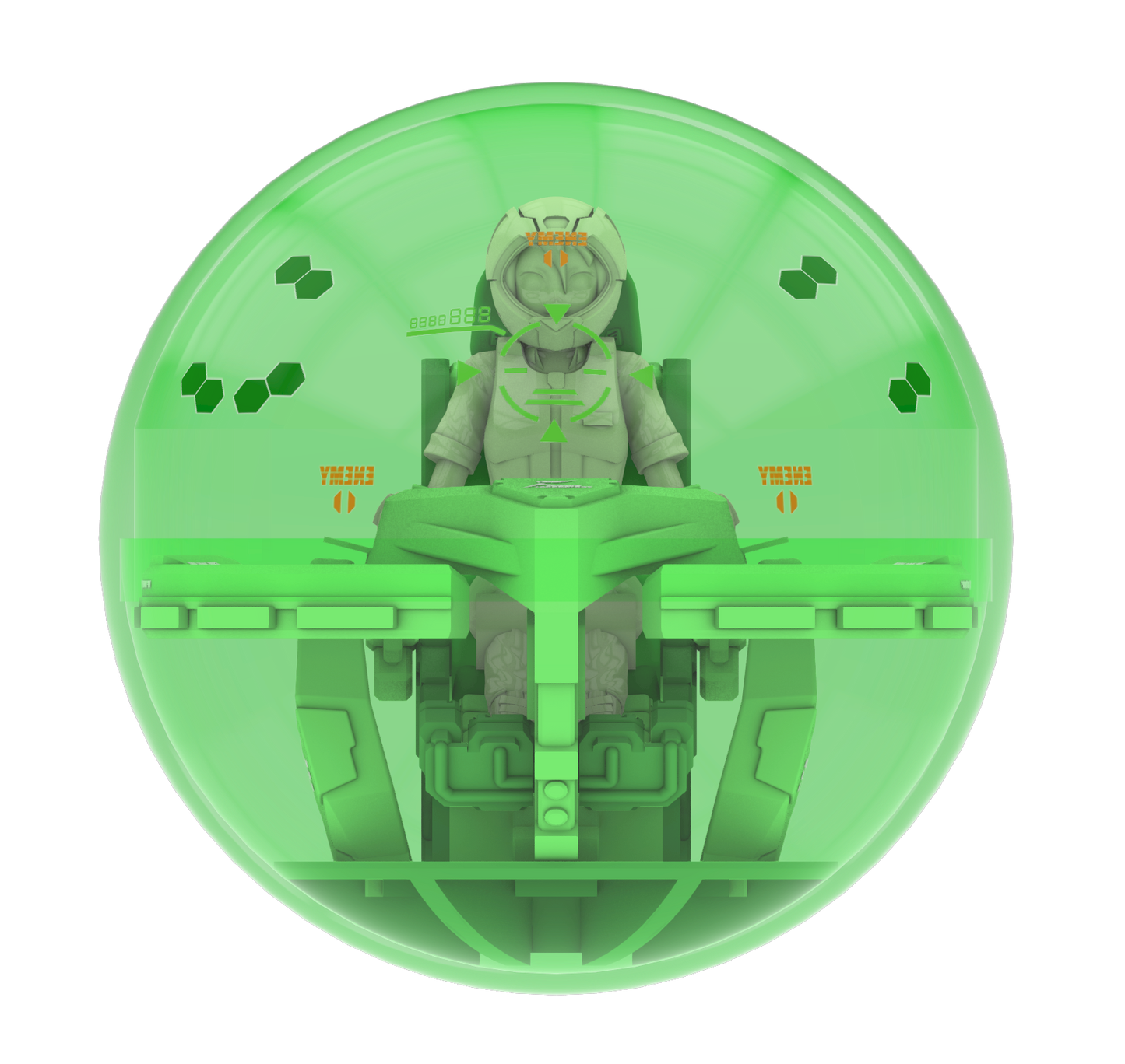 Capsule Cockpit Type FO-6532 BOX Deluxe Edition WONDER PON