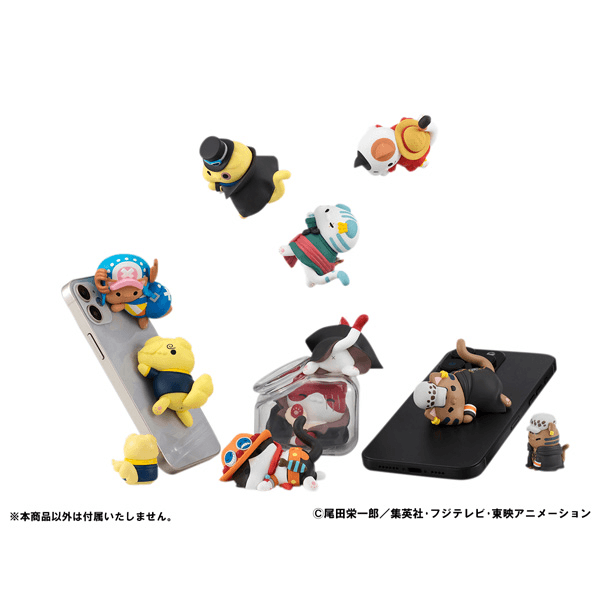 ONE PIECE Nyan Piece Nyan！MEGA CAT PROJECT Stickie！MEGAHOUSE