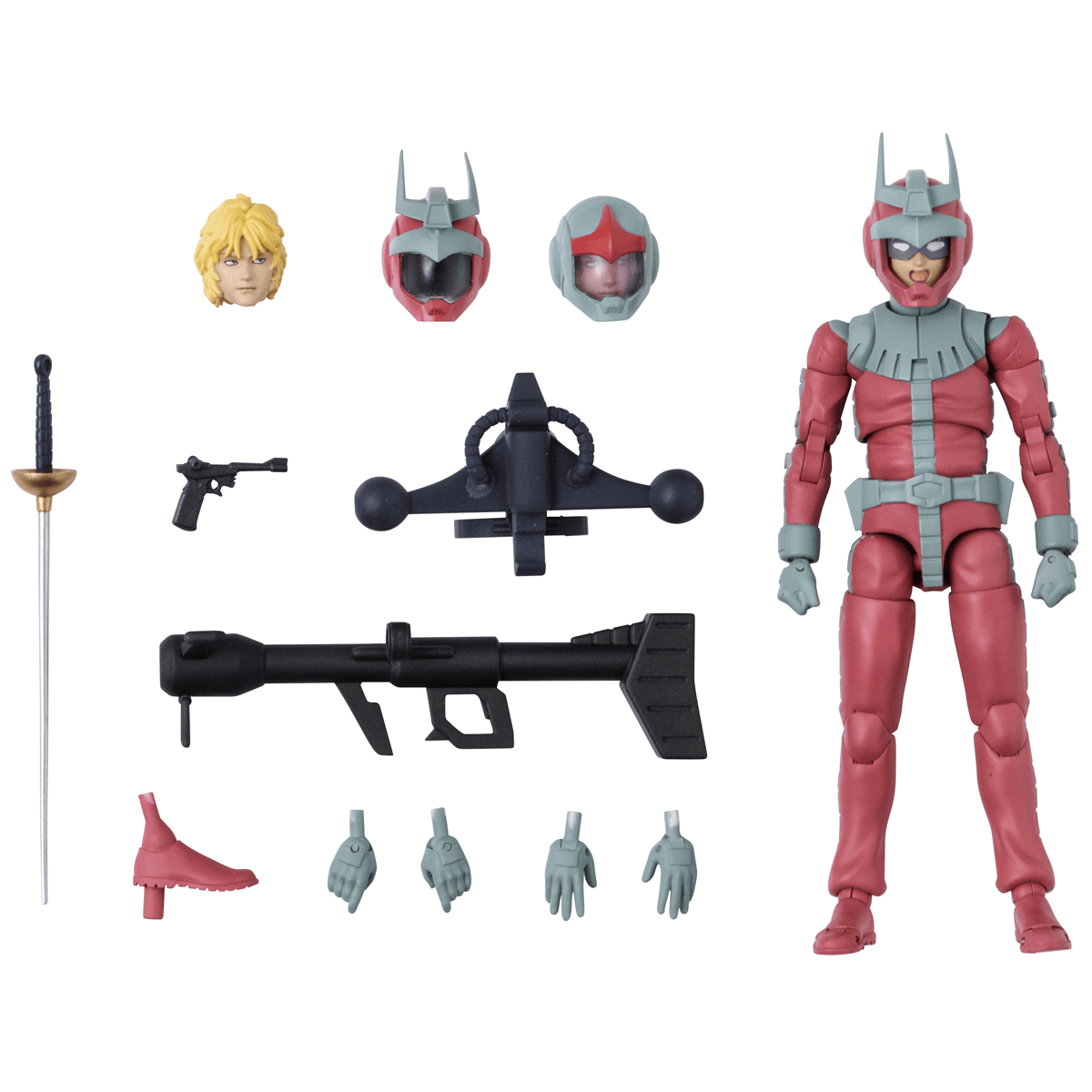 G.M.G. COLLECTION EX 09 Gundam Mobile Suit Earth Federation Amuro Ray & Char Aznable Normal Suit Ver.【with gift】MEGAHOUSE