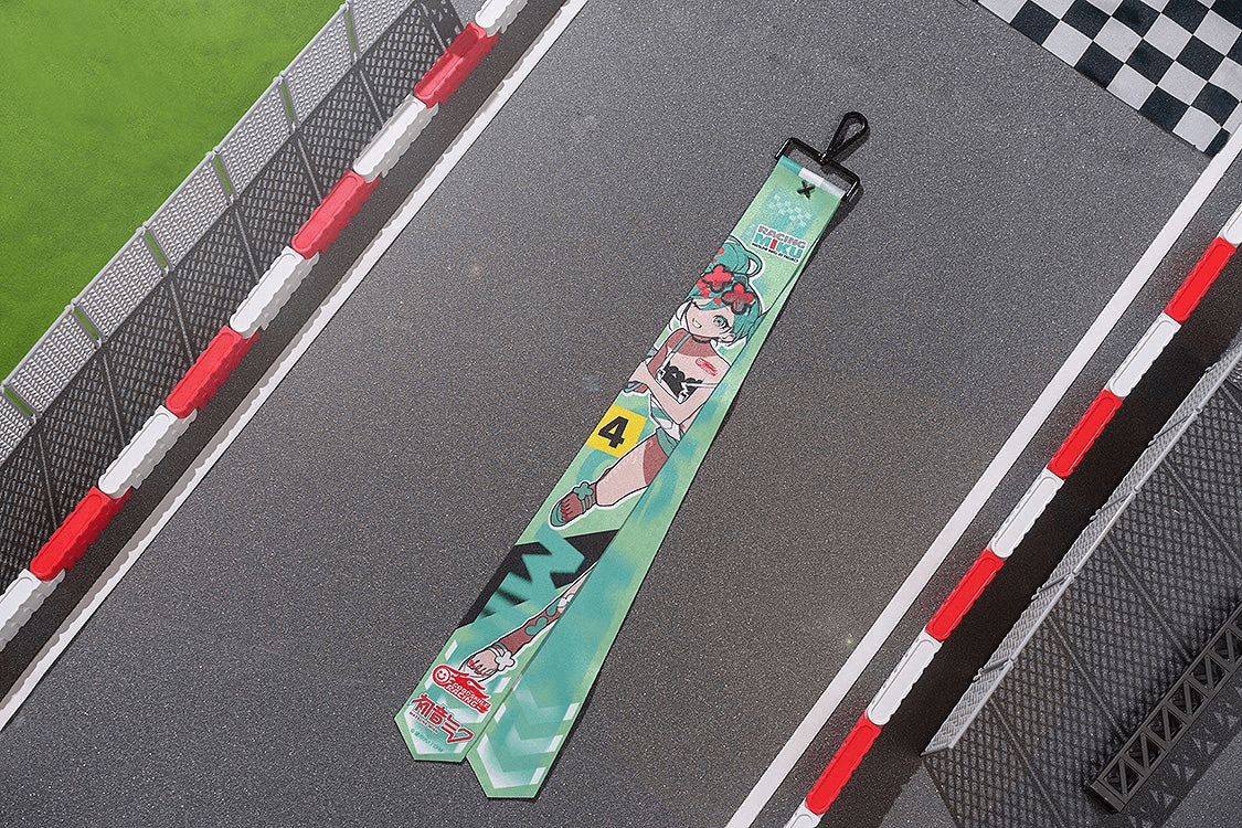 Hatsune Miku: Racing Ver. 2025 Collectible Ribbon Keychain GOOD SMILE COMPANY