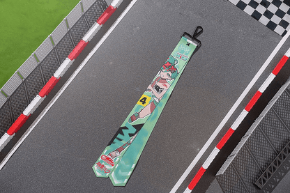 Hatsune Miku: Racing Ver. 2025 Collectible Ribbon Keychain GOOD SMILE COMPANY