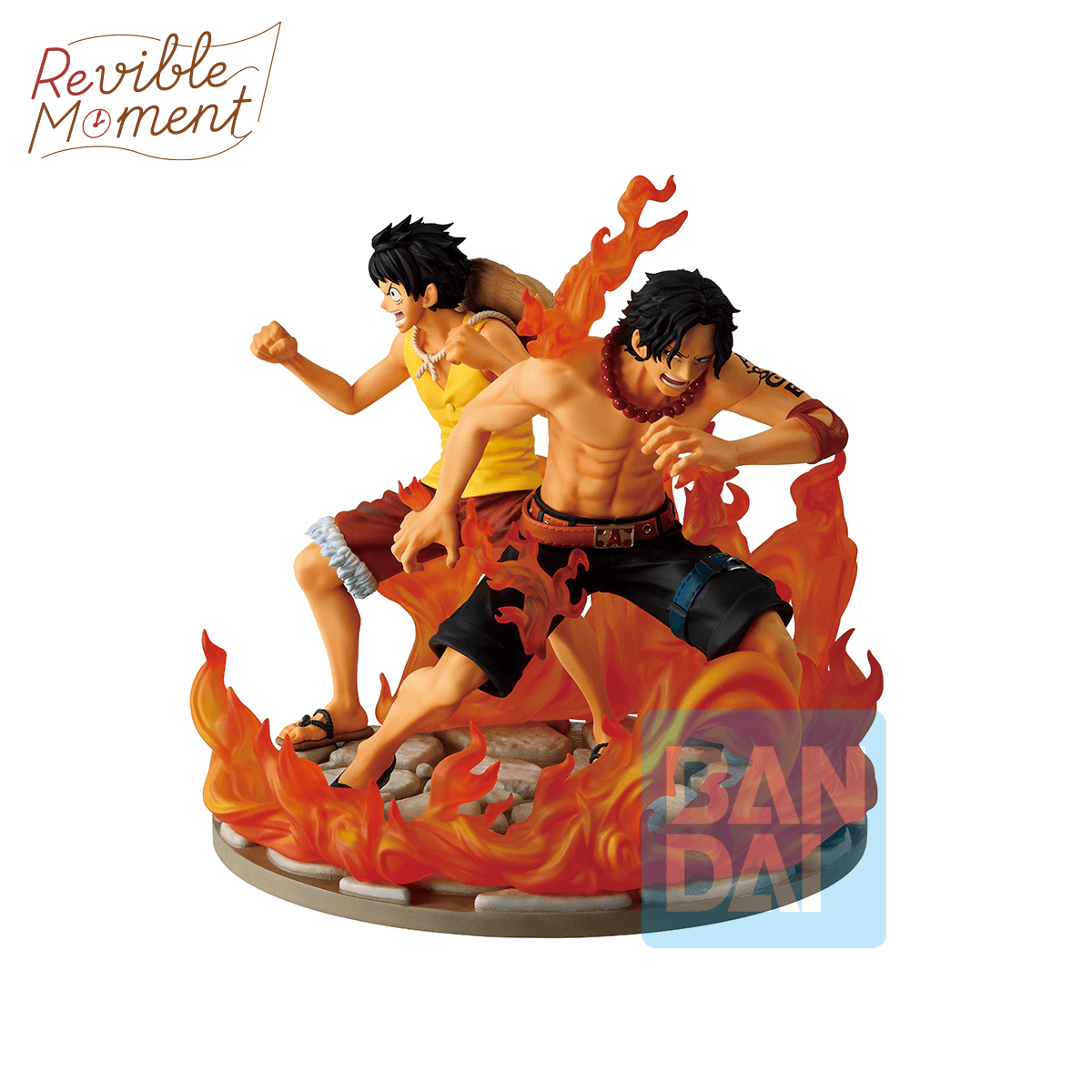 One Piece Ace & Luffy (Dramatic Memories)Ichibansho Figure BANDAI
