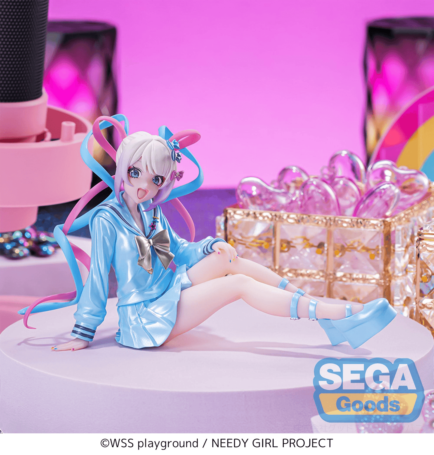 NEEDY GIRL OVERDOSE PM Perching Figure OMGkawaiiAngel SEGA