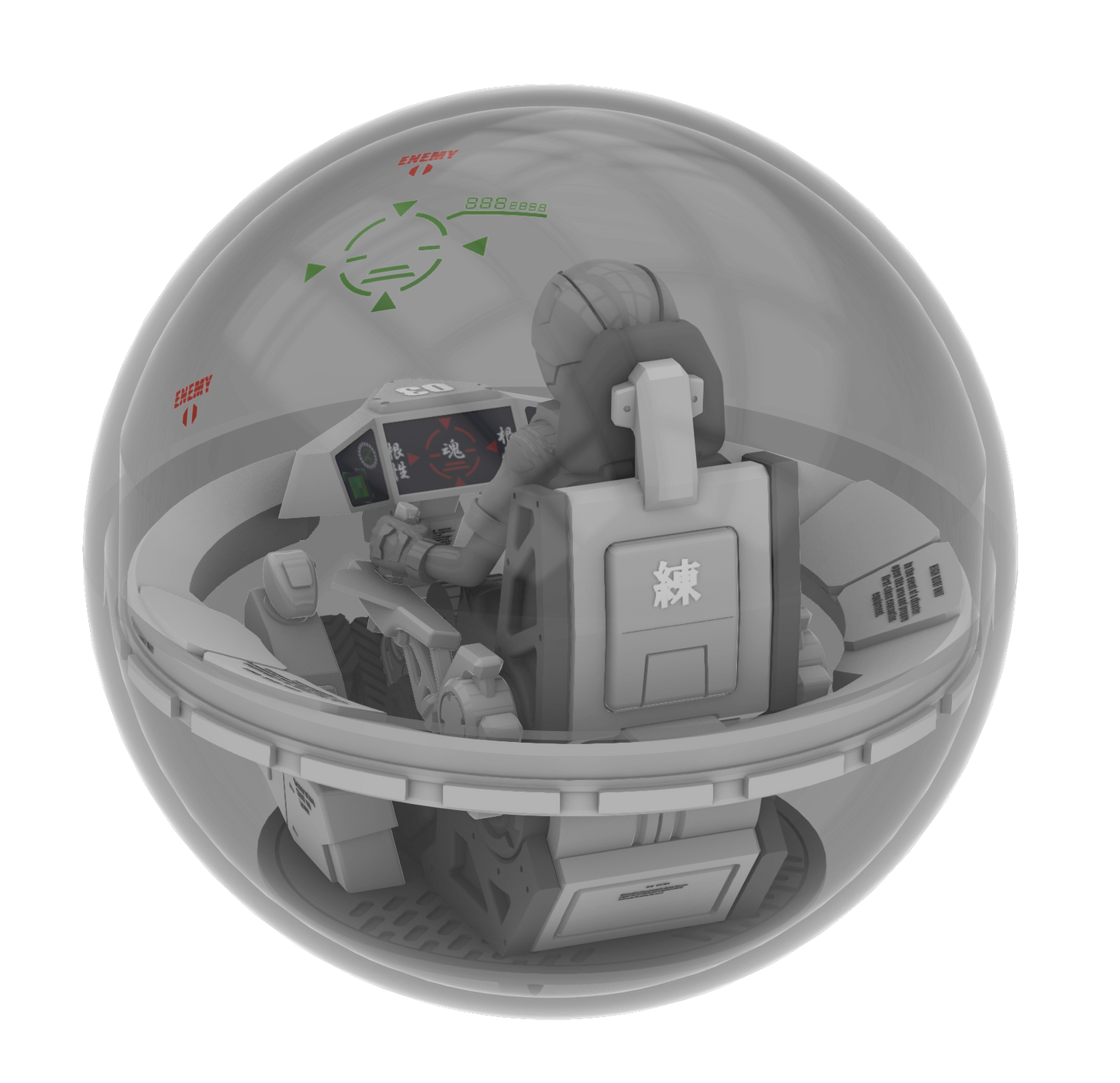 Capsule Cockpit Type FO-6532 BOX Deluxe Edition WONDER PON