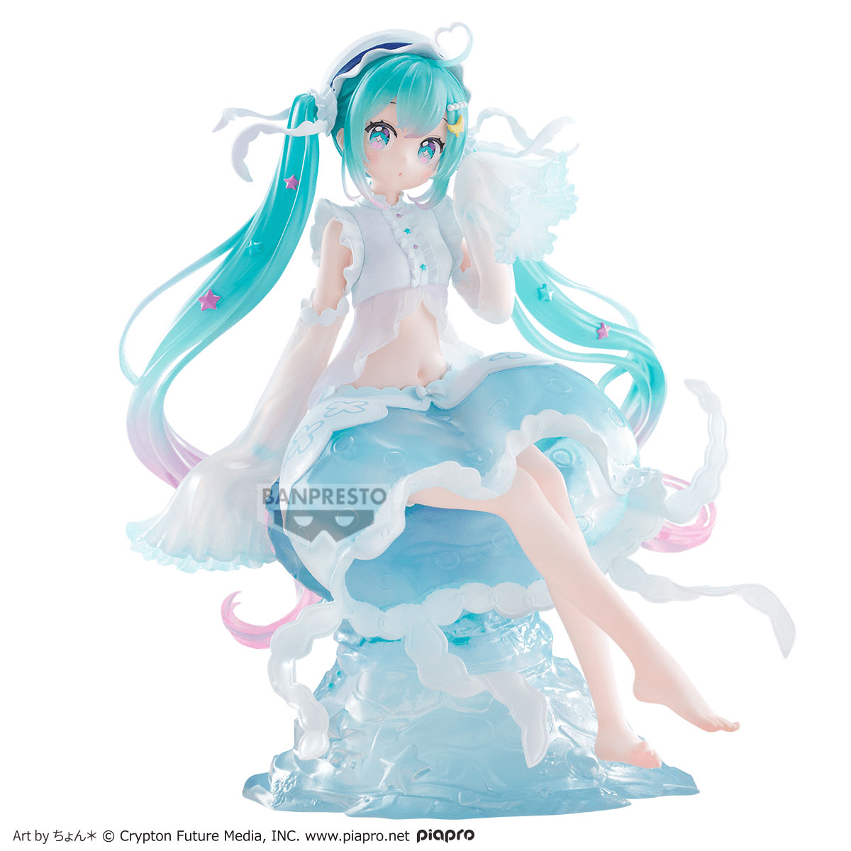 Hatsune Miku EVOLVE Clearluxe Jellyfish FIGURE BANPRESTO Bandai