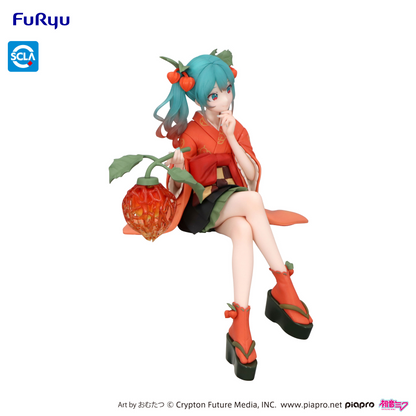 Hatsune Miku Noodle Stopper Figure Flower Fairy Winter Cherry FuRyu