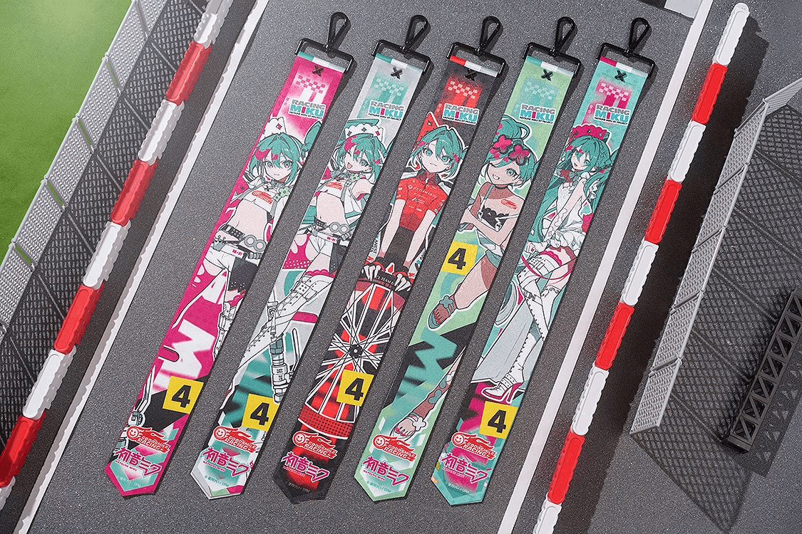 Hatsune Miku: Racing Ver. 2025 Collectible Ribbon Keychain GOOD SMILE COMPANY