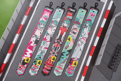 Hatsune Miku: Racing Ver. 2025 Collectible Ribbon Keychain GOOD SMILE COMPANY