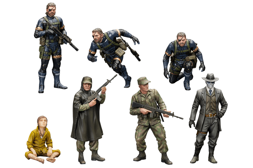 Metal Gear Solid V: Ground Zeroes Set 1/35 Plastic Model KOTOBUKIYA