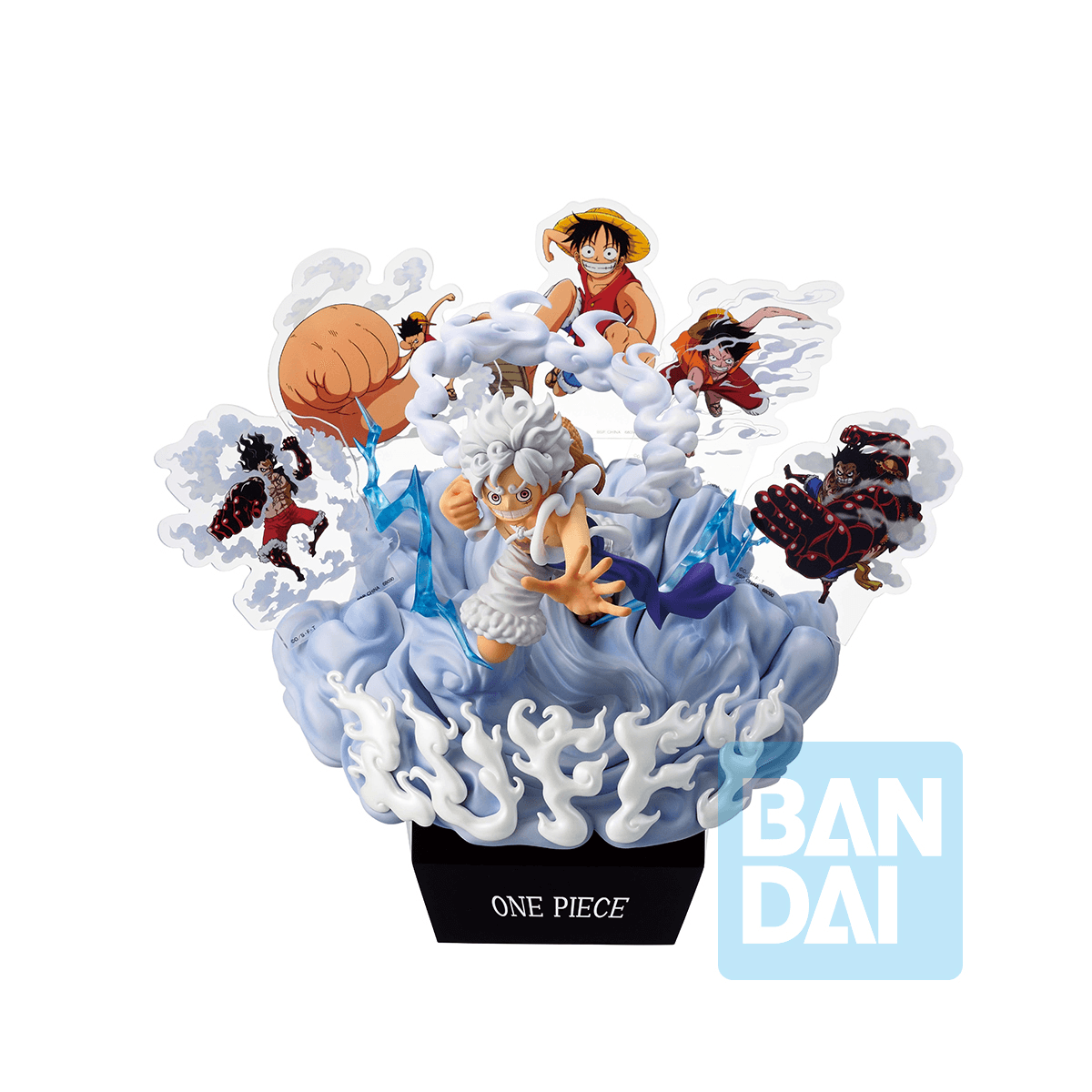 ONE PIECE Monkey D. Luffy Gear 5 Ondimension (Memories Of Adventure and The Shipping Route The Future)BANDAI Ichibansho