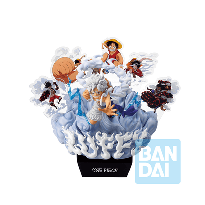 ONE PIECE Monkey D. Luffy Gear 5 Ondimension (Memories Of Adventure and The Shipping Route The Future)BANDAI Ichibansho