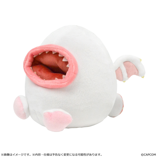 Monster Hunter Fluffy Eggshaped Plush Mini Khezu CAPCOM