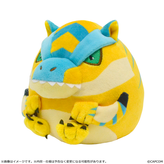 Monster Hunter Fluffy Eggshaped Plush Mini Tigrex CAPCOM