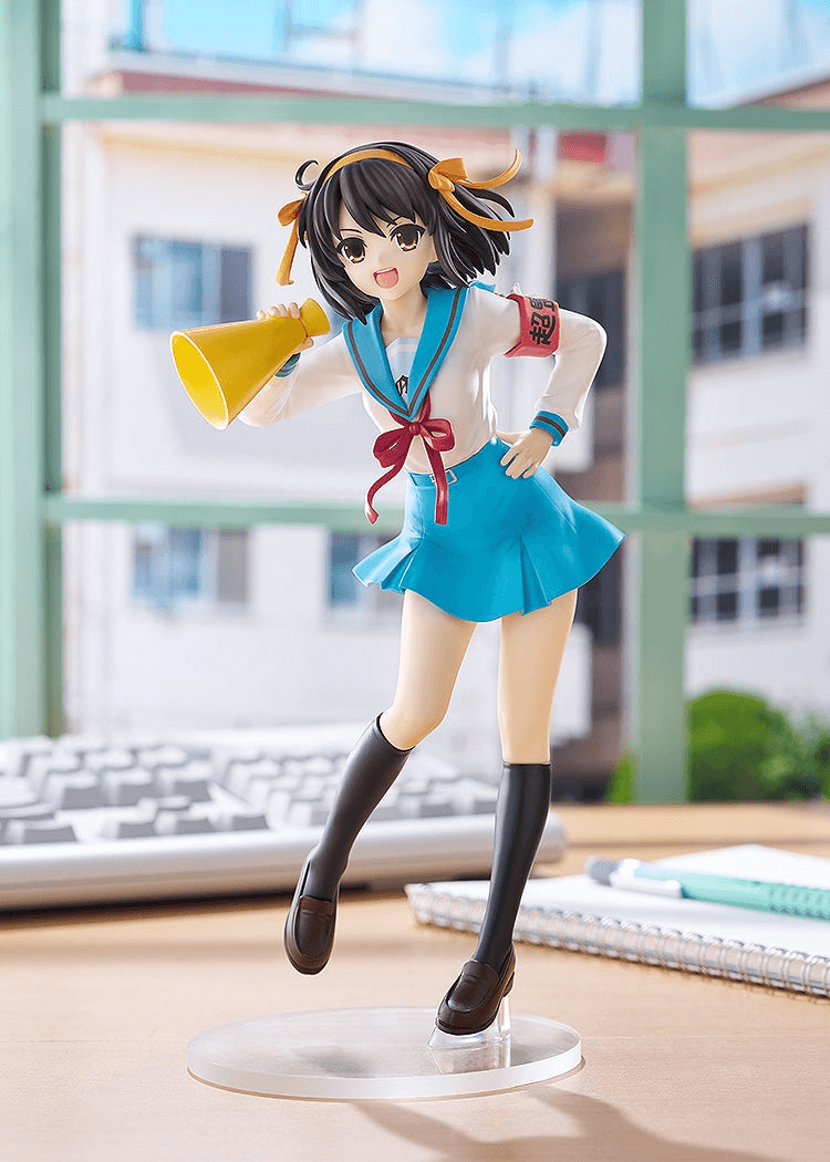 The Melancholy of Haruhi Suzumiya POP UP PARADE Haruhi Suzumiya L Size GOOD SMILE COMPANY