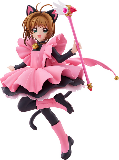 Card Captor Sakura POP UP PARADE Sakura Kinomoto: Black Cat Costume Ver. L Size GOOD SMILE COMPANY