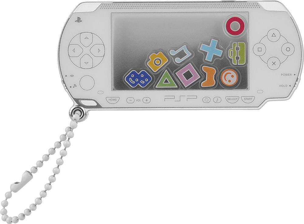 PSP™ (PlayStation™Portable) Rattle Acrylic Keychain: White Ver.GOOD SMILE COMPANY