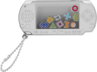 PSP™ (PlayStation™Portable) Rattle Acrylic Keychain: White Ver.GOOD SMILE COMPANY