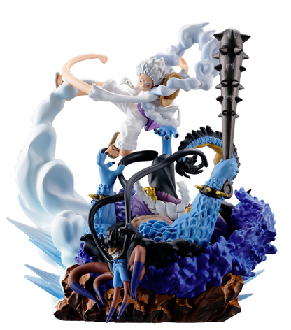 One Piece Pettitrama series LOGBOX RE BIRTH ONE PIECE Gear Five Special MEGAHOUSE