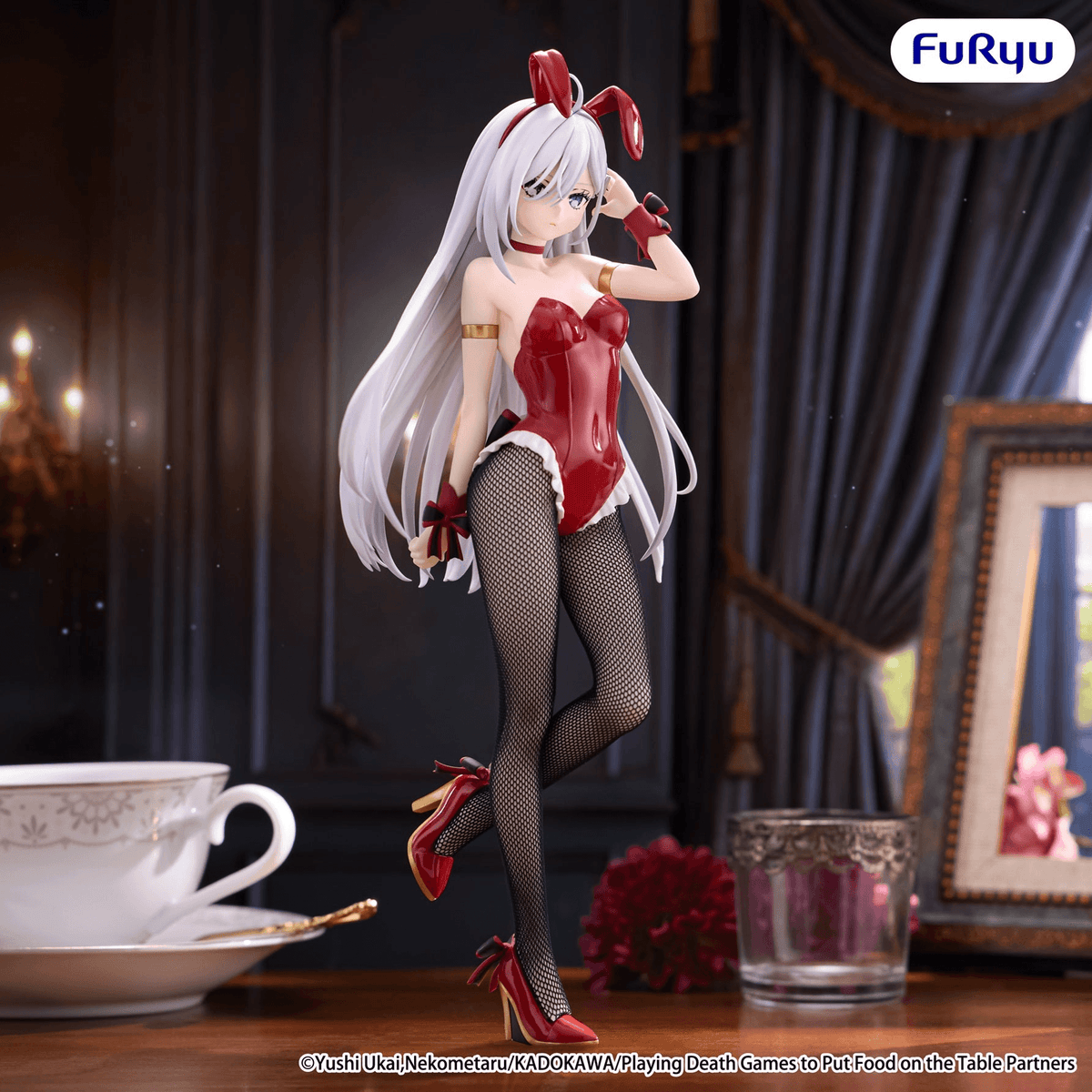 Playing Death Games to Put Food on the Table BiCute Bunnies Figure Yuki FuRyu
