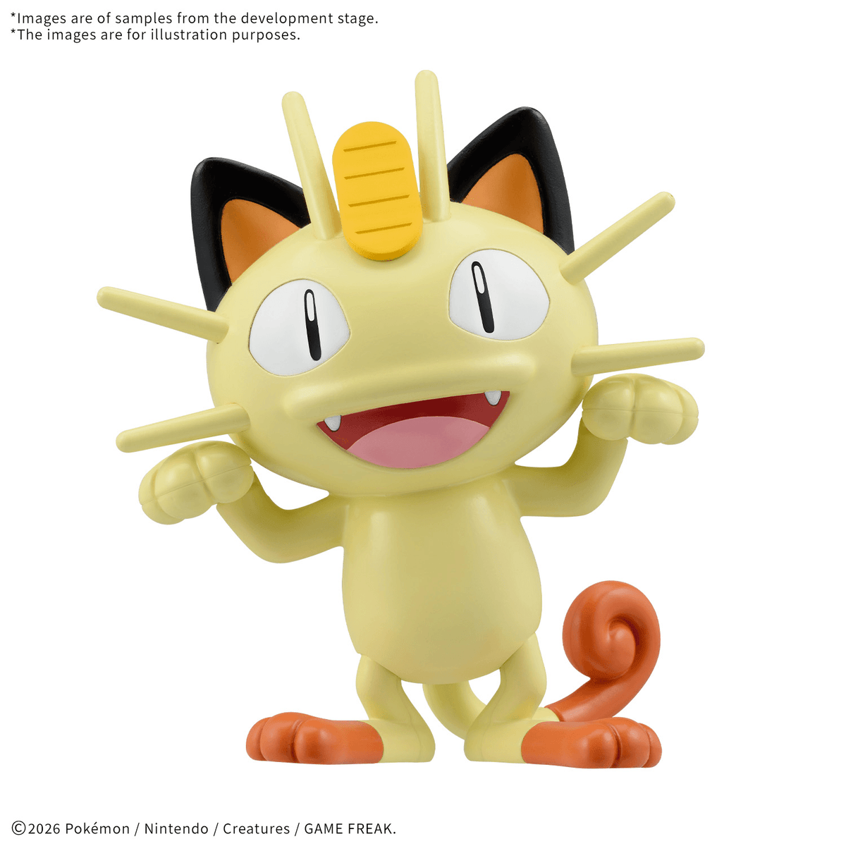 Pokémon Plamo Plastic Model Quick!! 28 Meowth