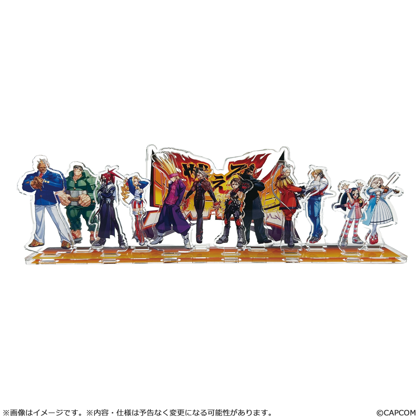 Project Justice character acrylic stand B CAPCOM