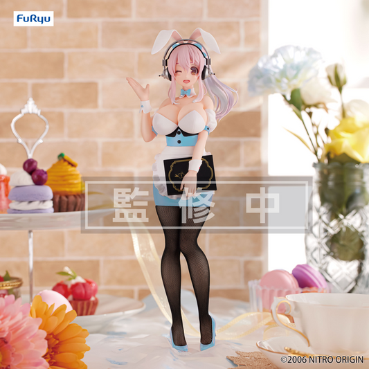 SUPER SONICO BiCute Bunnies Figure Waitress Light Blue Color ver.FuRyu