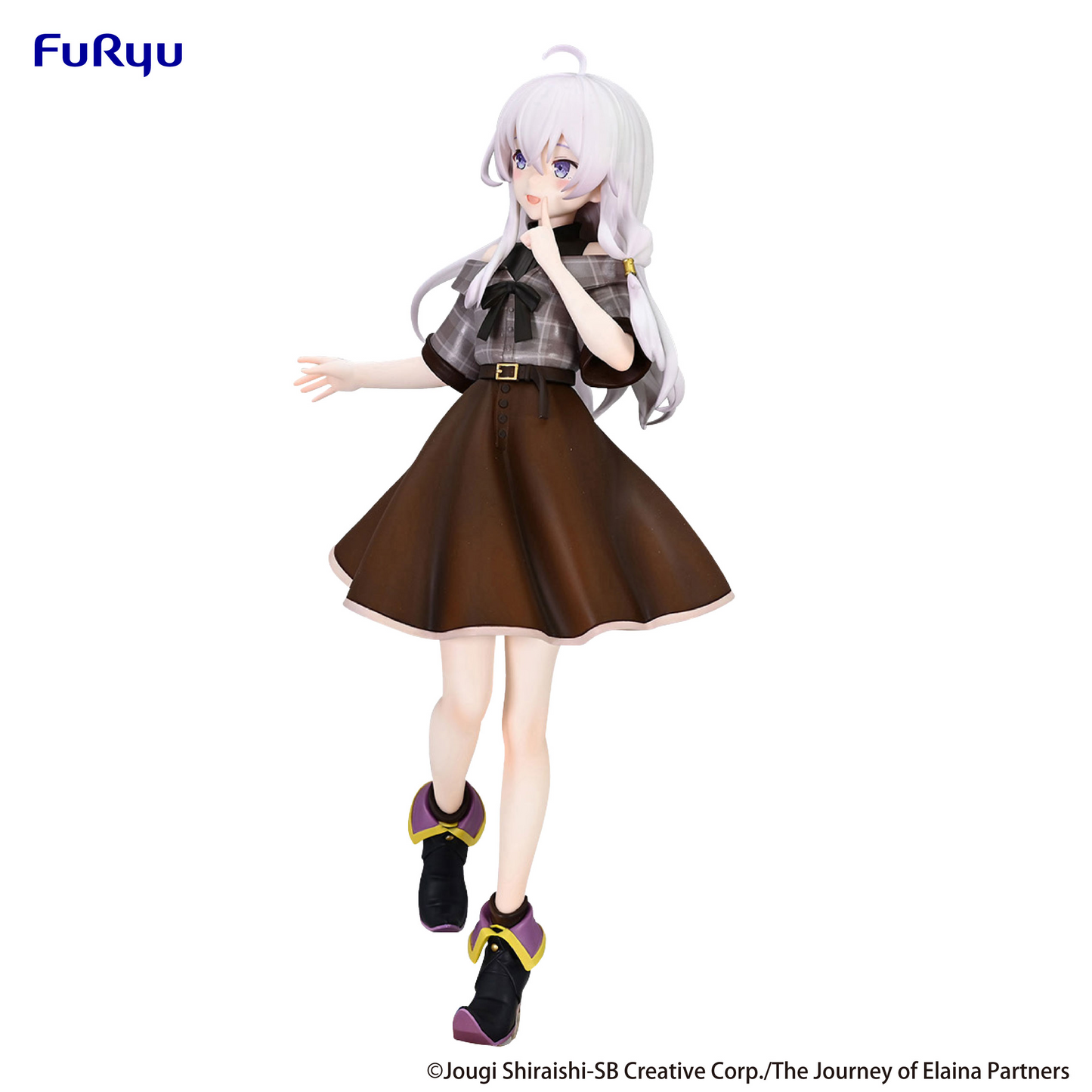 The Journey of Elaina Trio-Try-iT Figure Elaina Brown Outfit ver.FuRyu