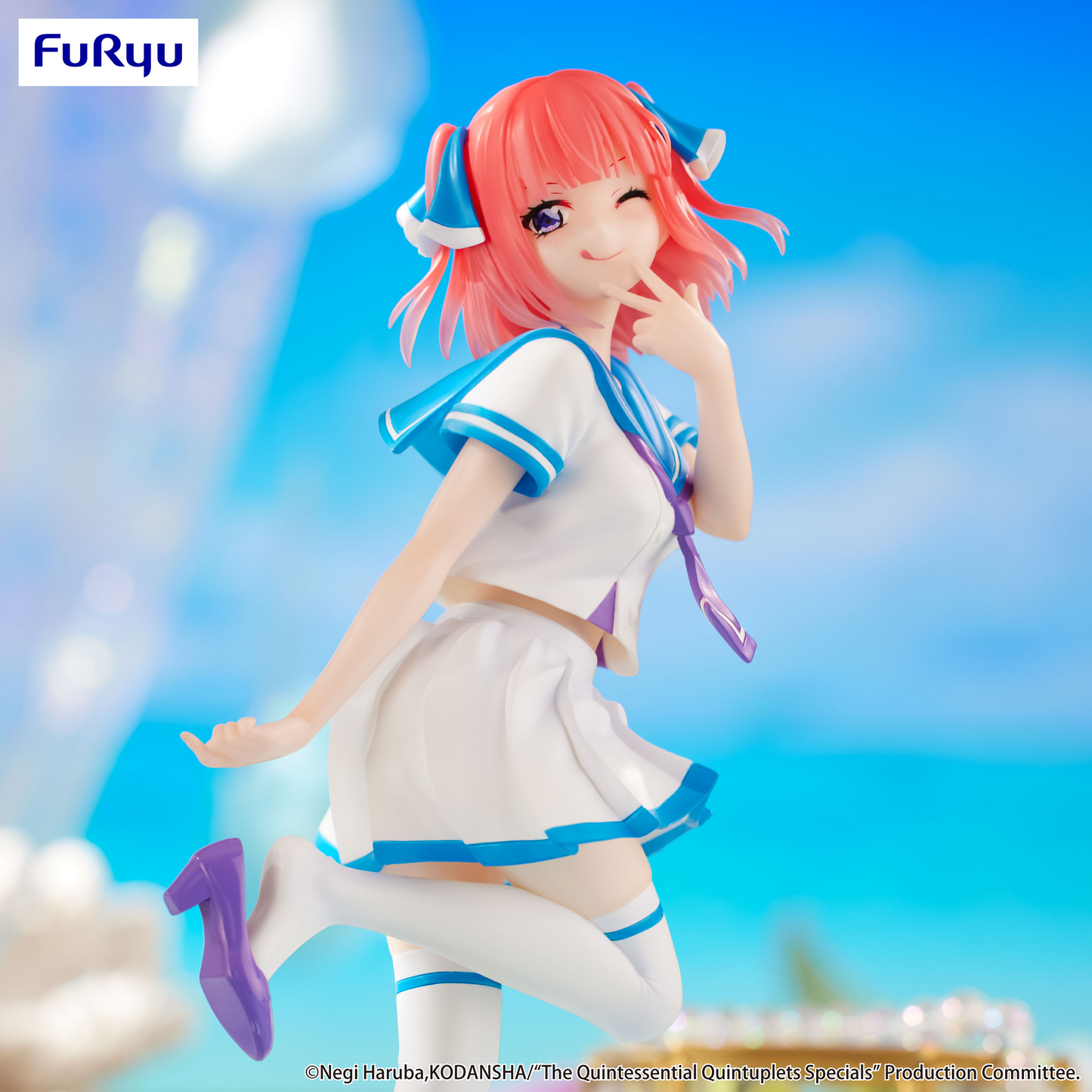 The Quintessential Quintuplets Specials Trio-Try-iT Figure Nakano Nino Marine Look ver.FuRyu