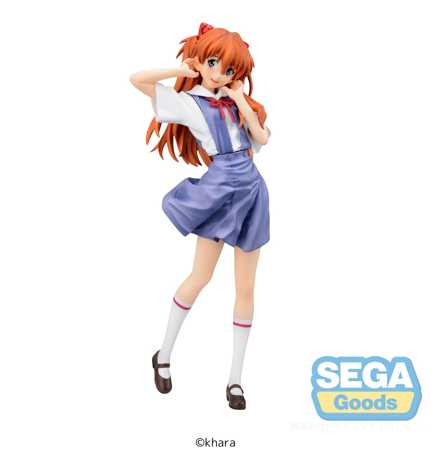 Neon Genesis EVANGELION Figure Asuka Uniform Ver. XStellar SEGA