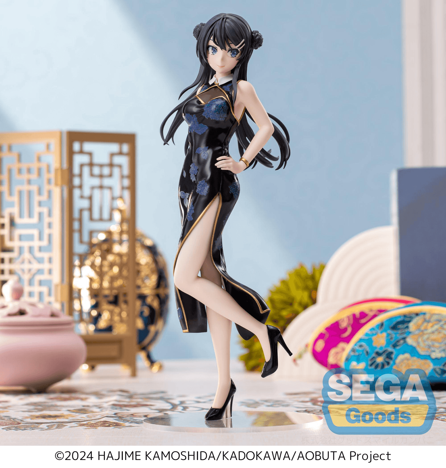 Rascal Does Not Dream Series Mai Sakurajima Chinese Dress XrossLink SEGA