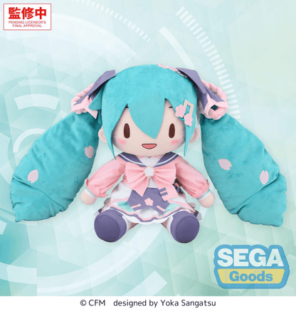 Hatsune Miku fuwa petit Hatsune Miku New Semester Plush (LL)SEGA