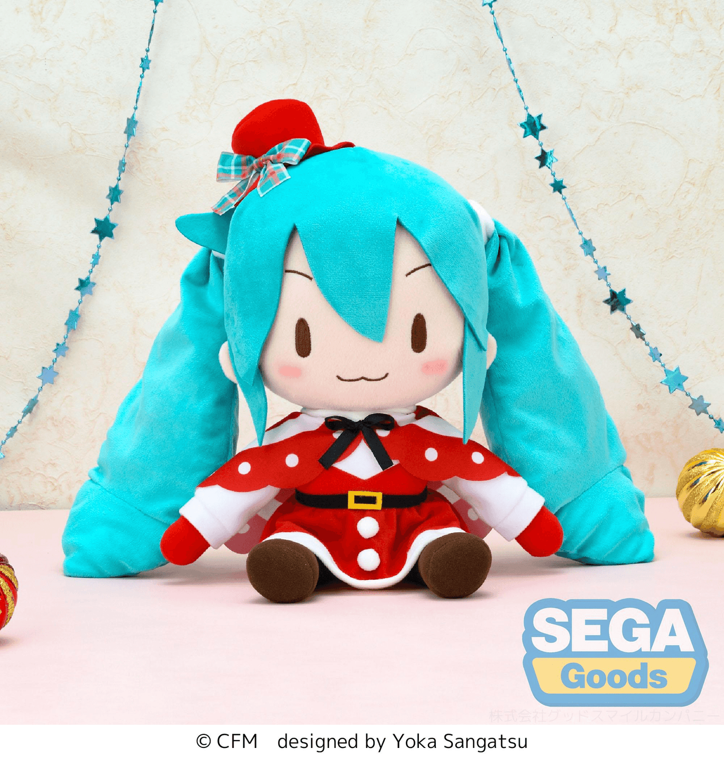 Character Vocal Vocaloid fuwa petit LL Plush Hatsune Miku Christmas SEGA